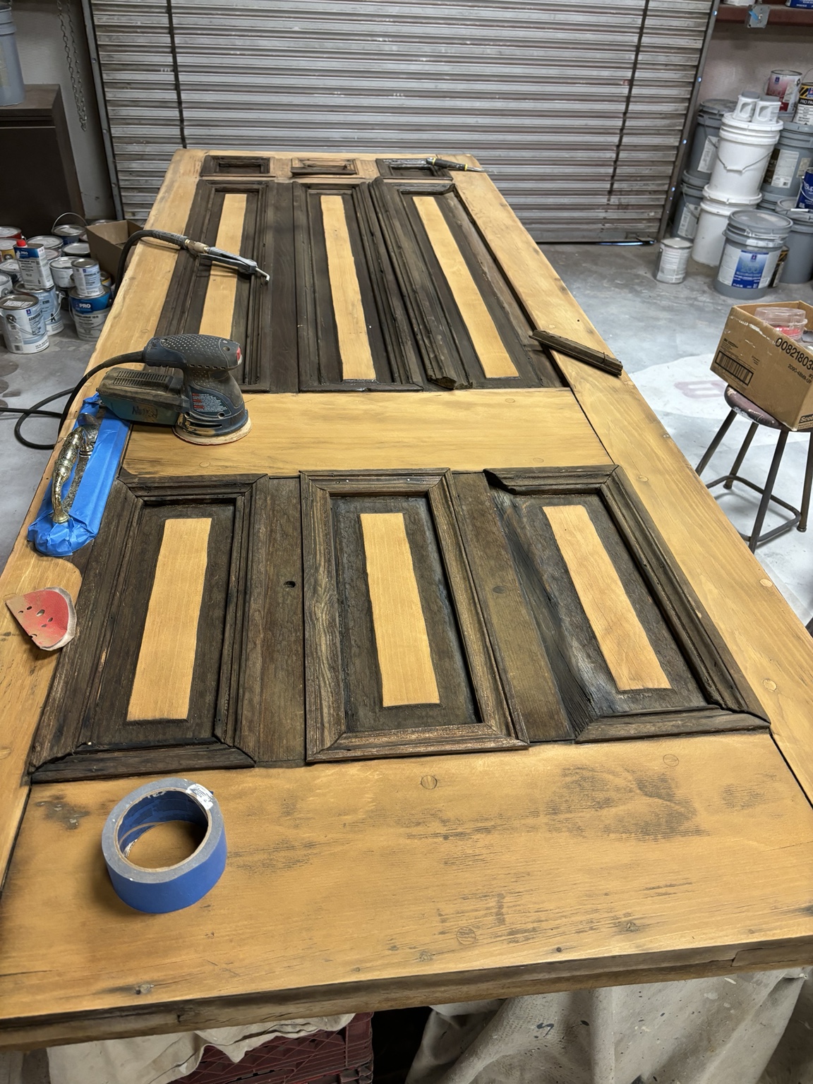 Antique Front-Door Refinishing 1